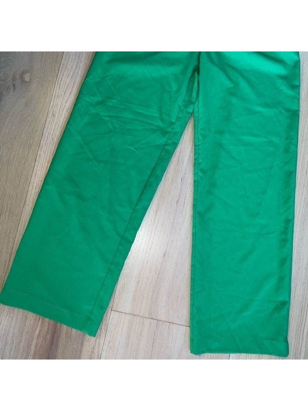 Divided Green Trousers Pants Size Small - Picture 2 of 5